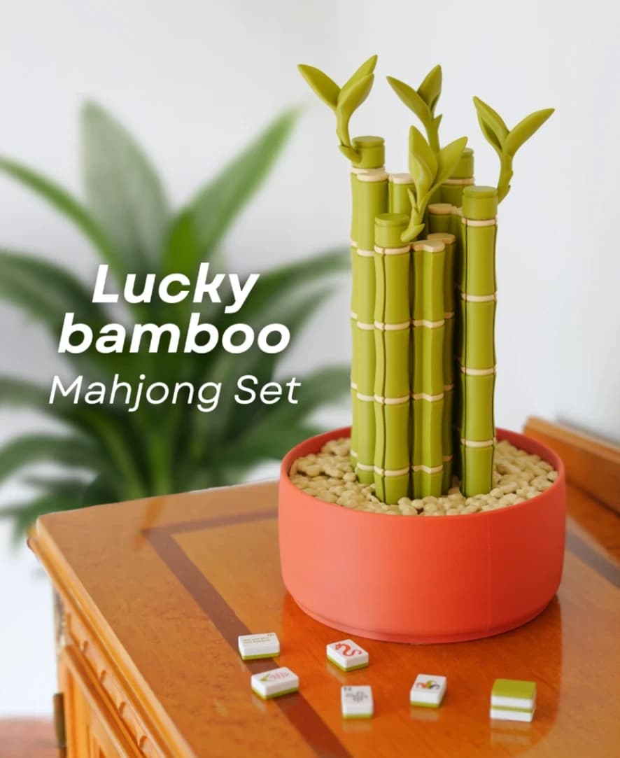 Lucky Bamboo Mahjong Set