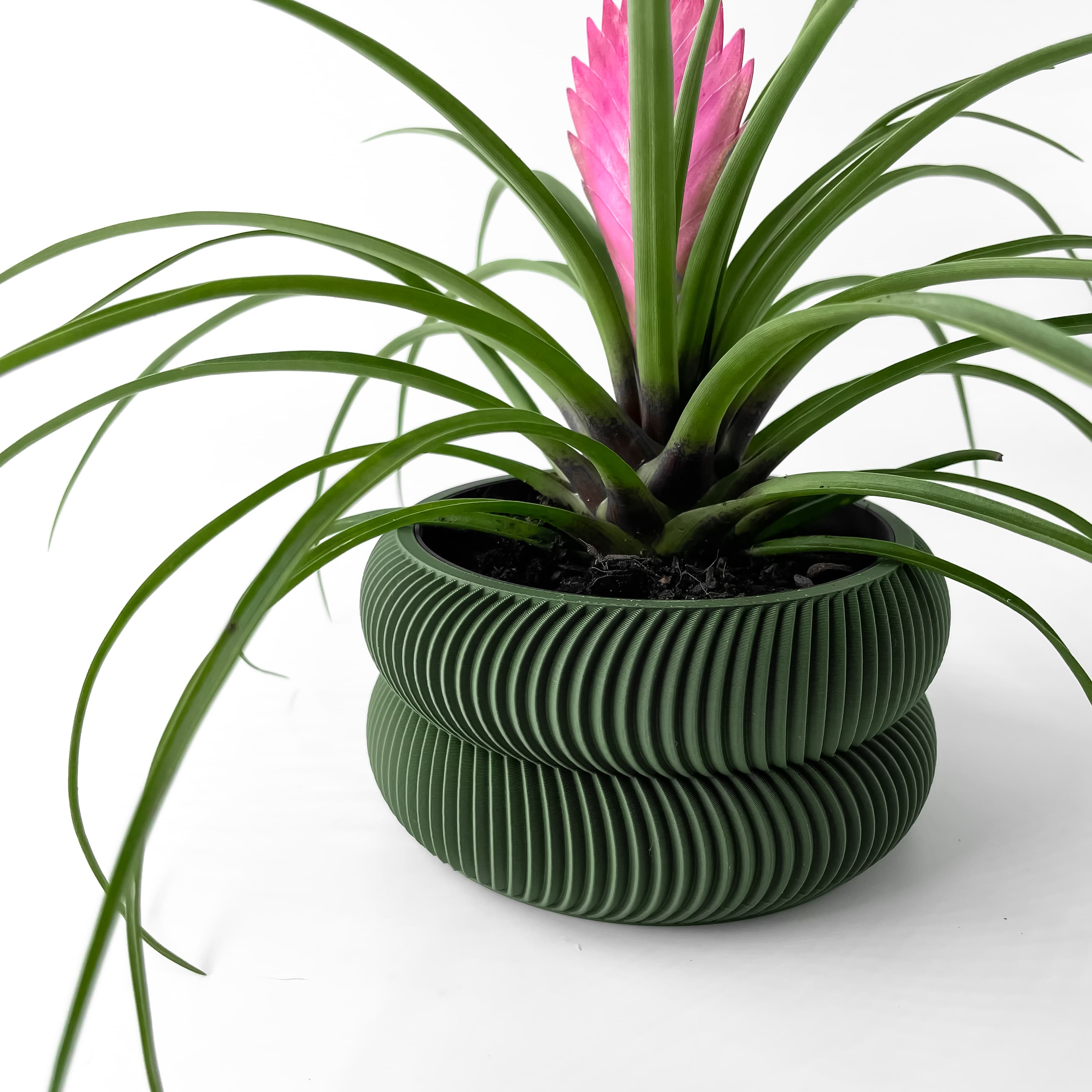 The Avex Planter Pot With Drainage Tray & Stand Included