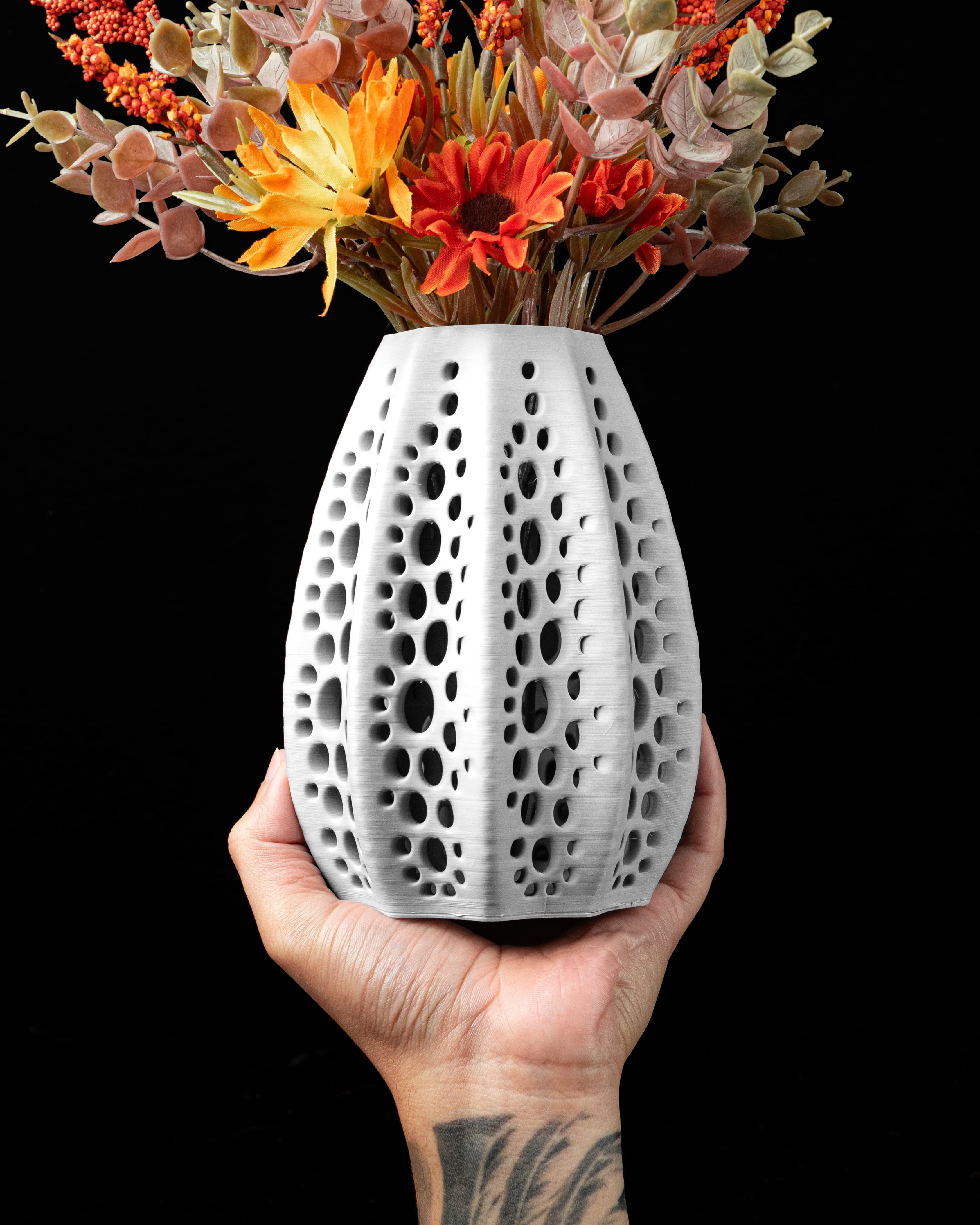 Seashell Flower Vase