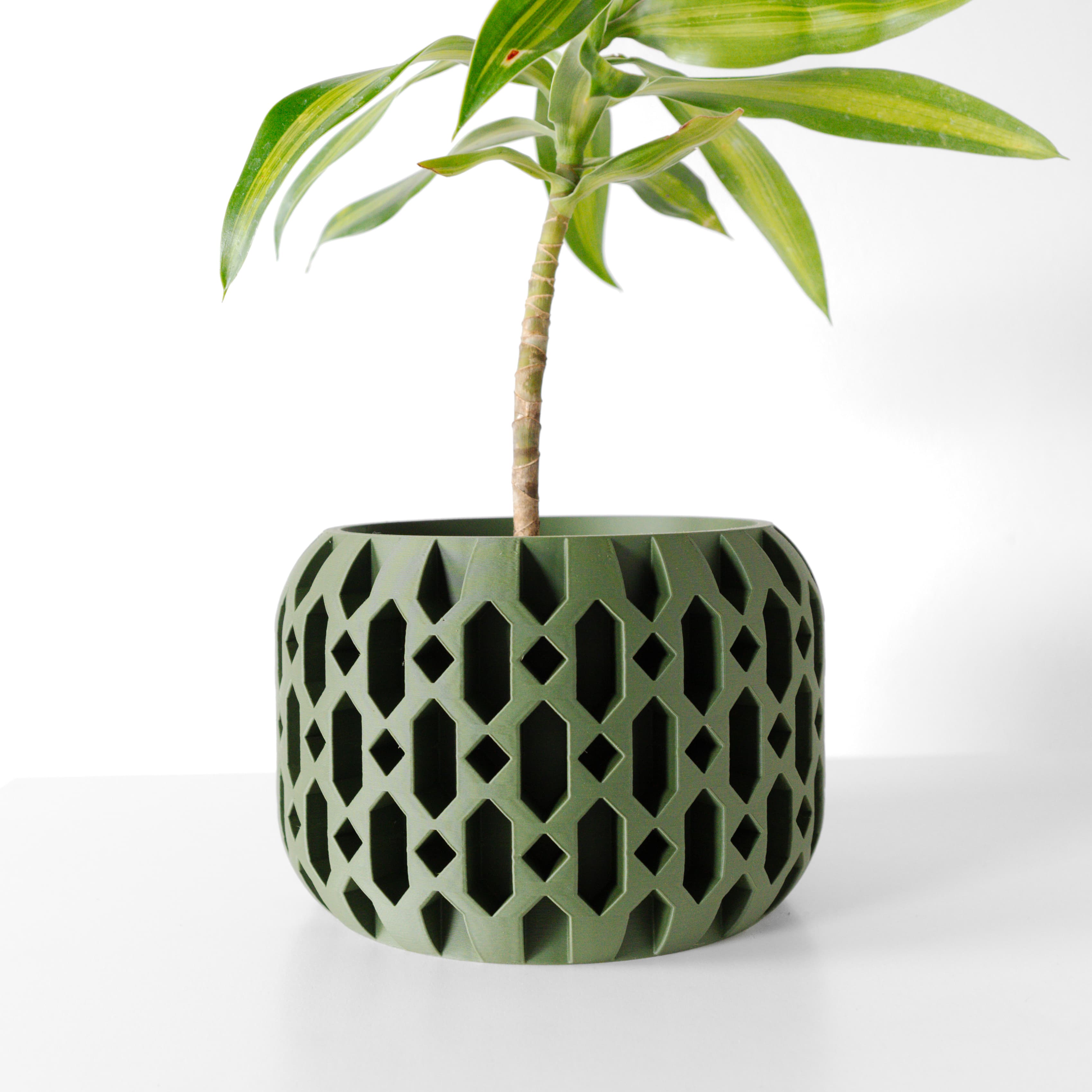 The Ritar Planter Pot With Drainage Tray & Stand