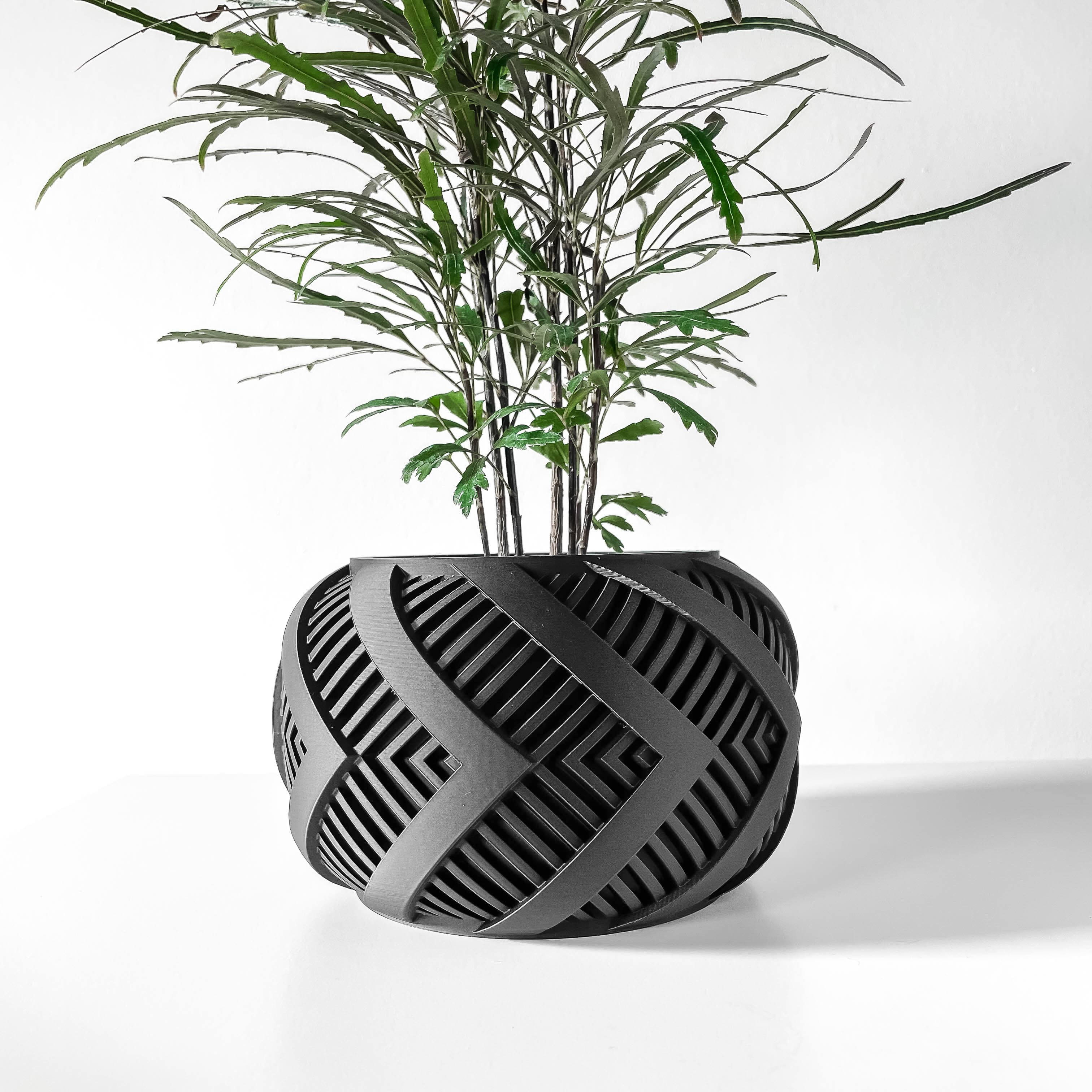 The Alko Planter Pot With Drainage Tray & Stand Included