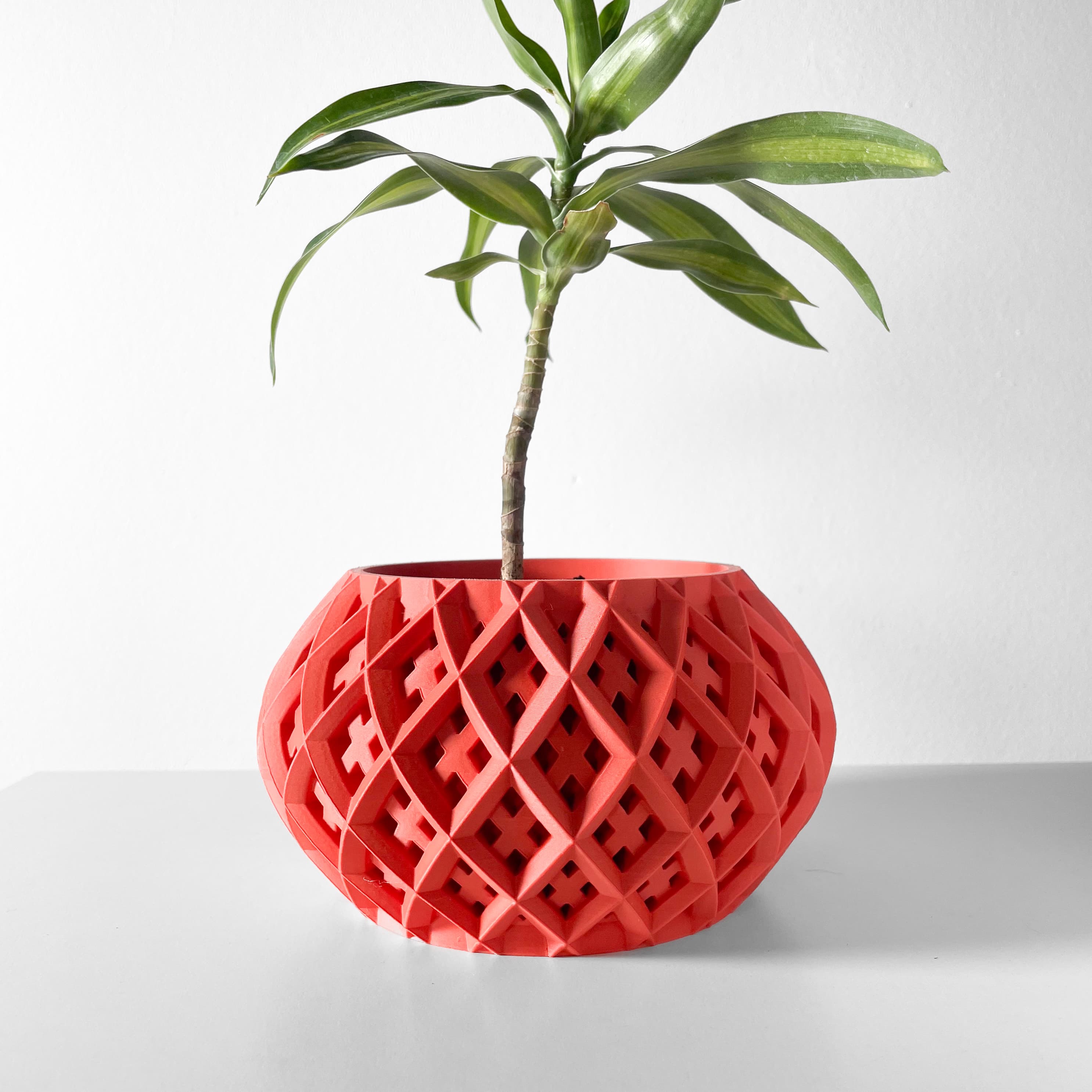 The Rokio Planter Pot With Drainage Tray & Stand