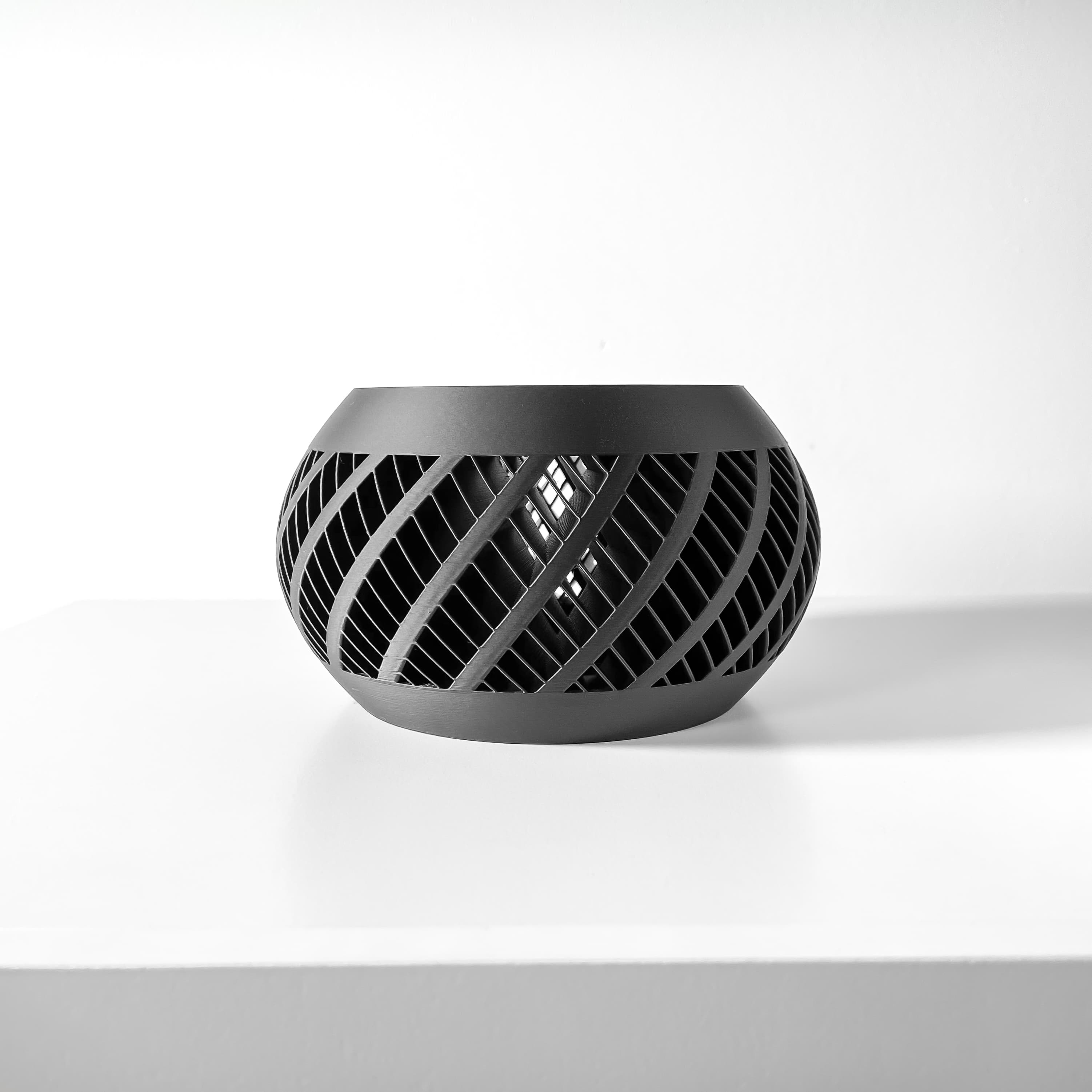 The Elvik Orchid Planter Pot With Drainage Tray