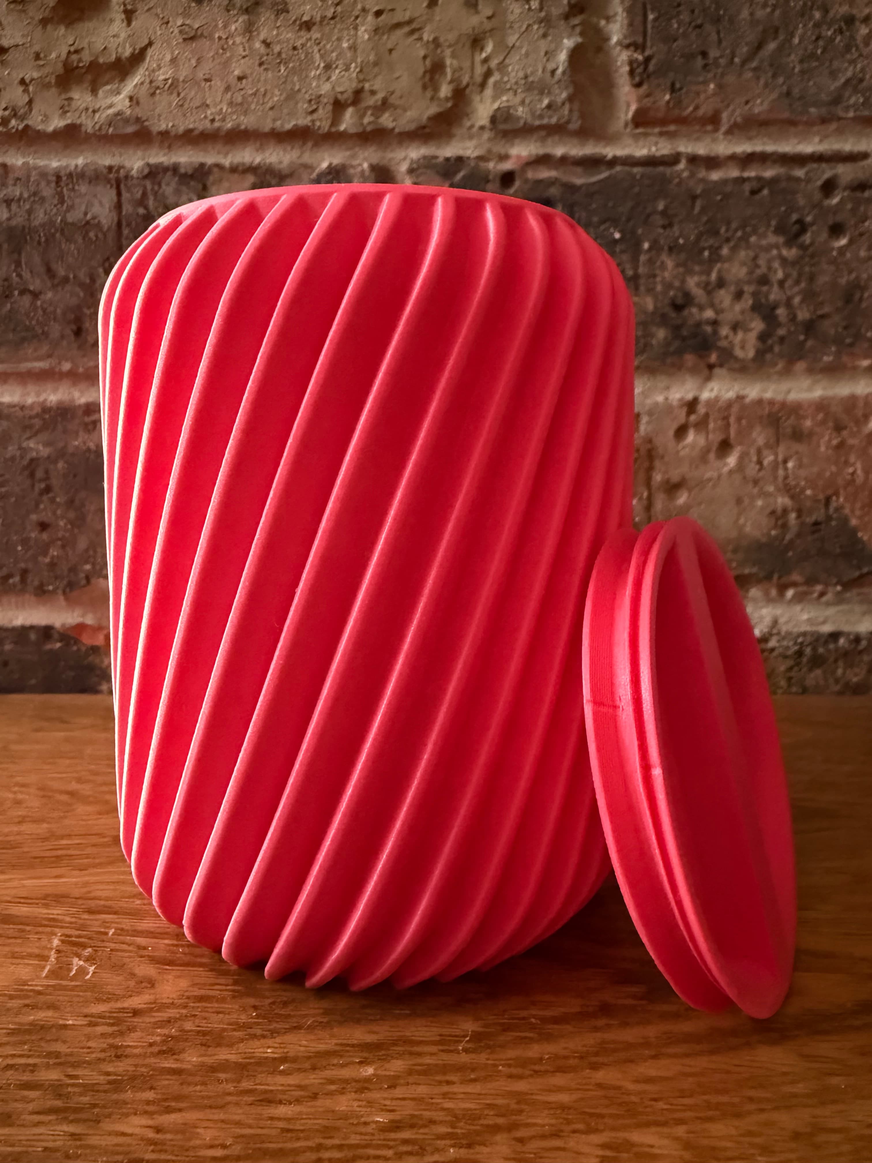 Ridged Storage Container