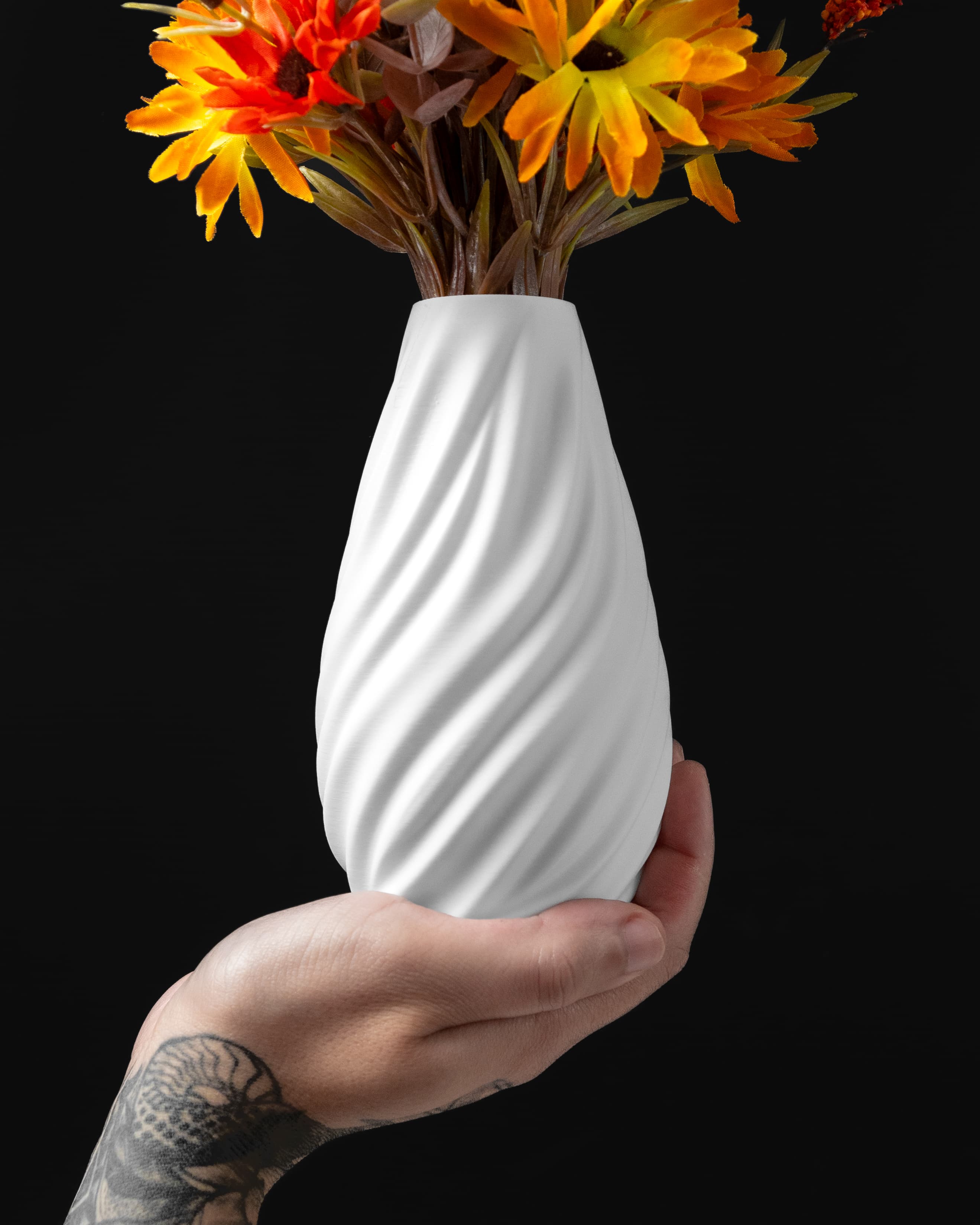 Wave Flower Vase 01