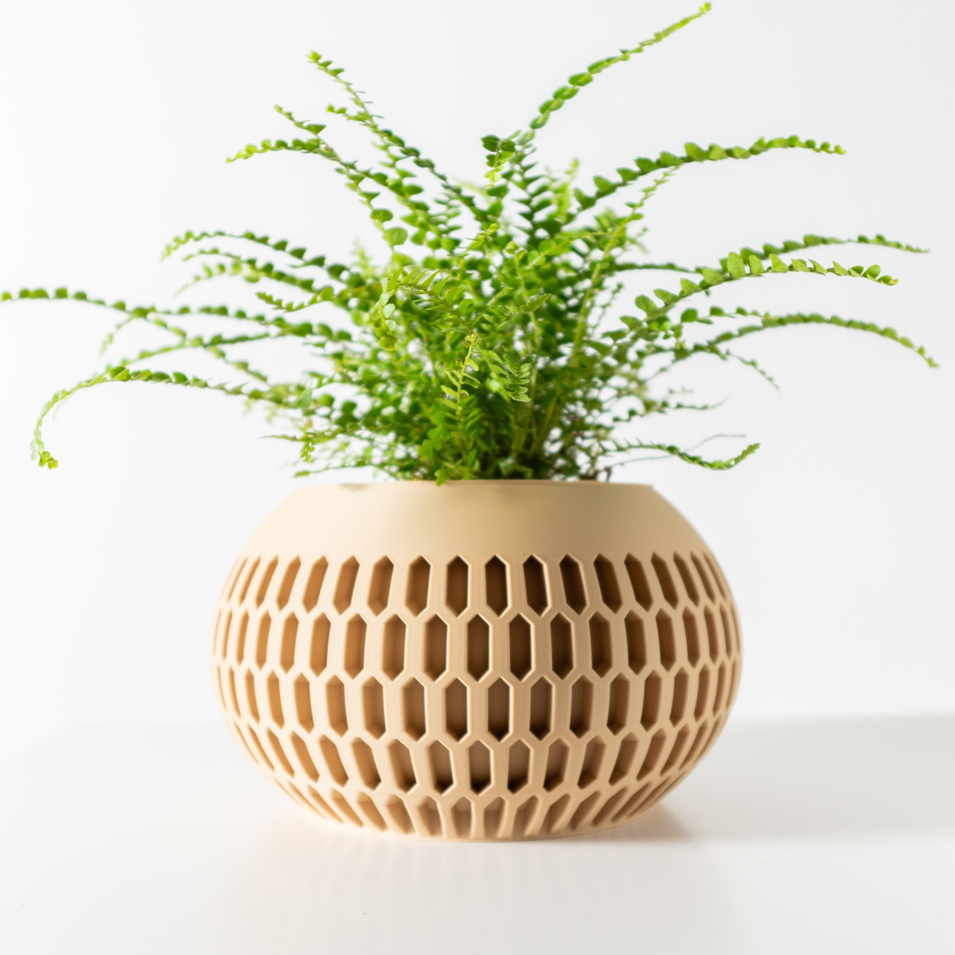 The Mervis Planter Pot With Drainage Tray & Stand Included