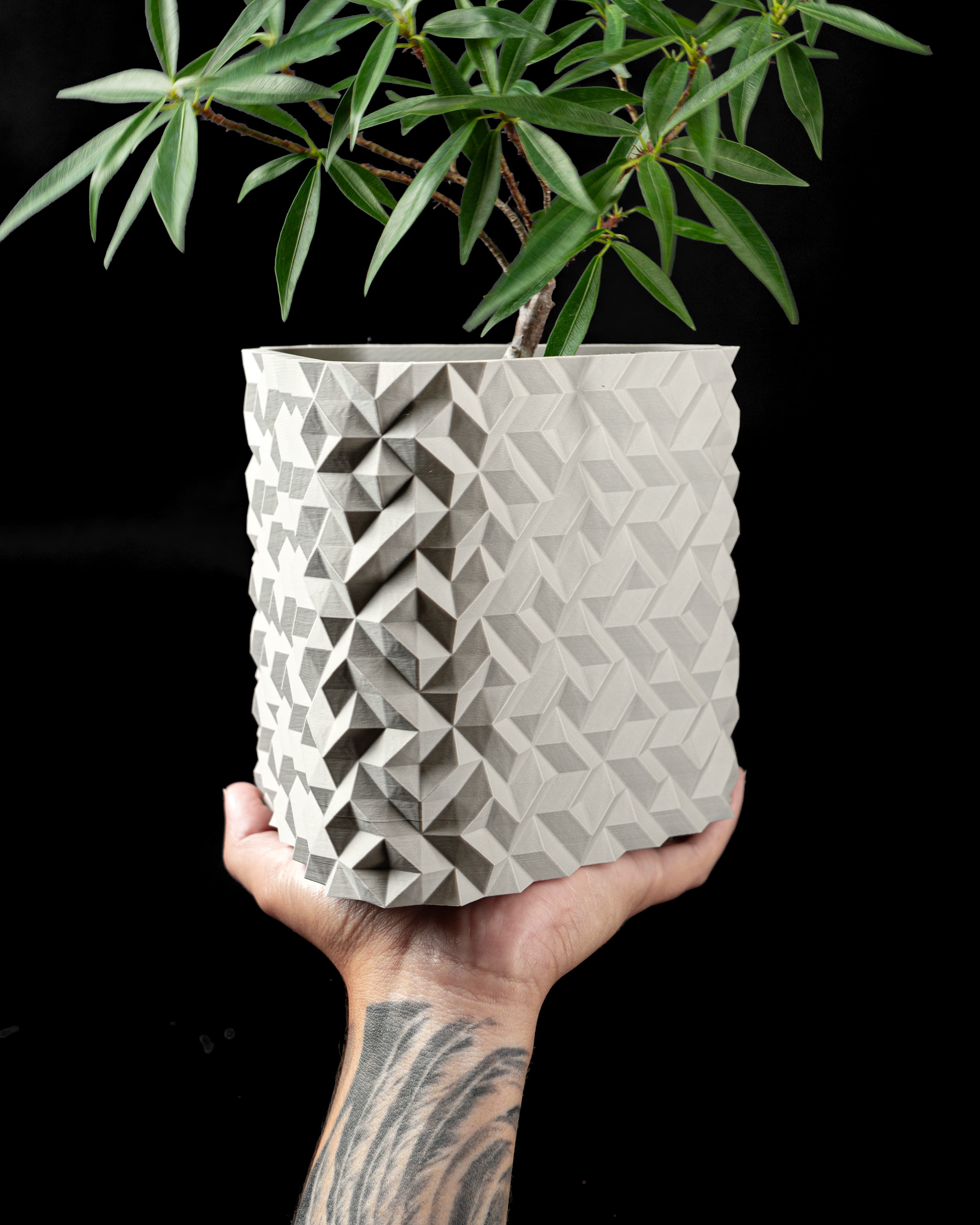 Cobble Planter Pot 02