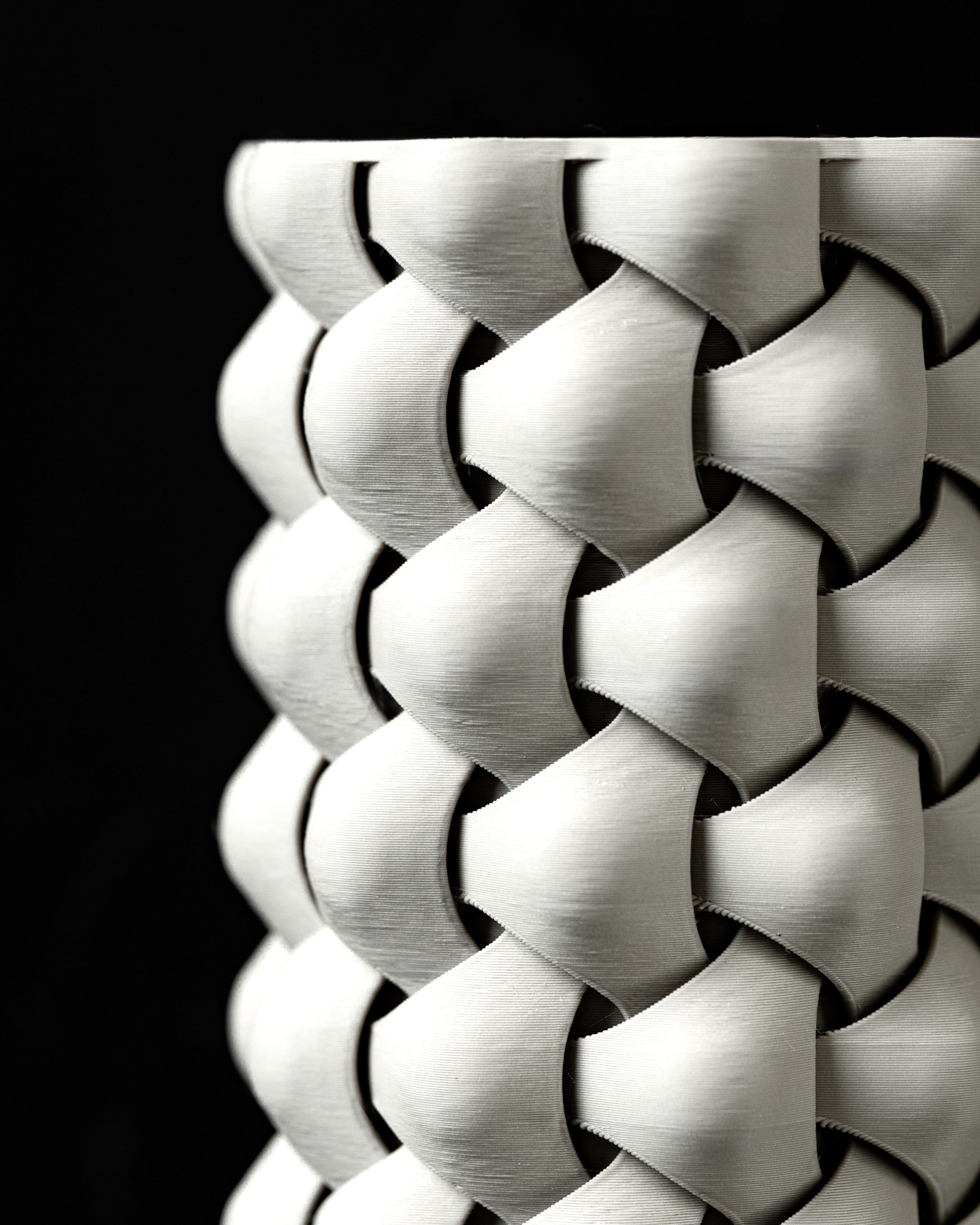 Tri-Weave Flower Vase